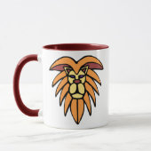 Mug Collier de tête de lion (Gauche)