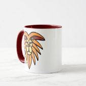 Mug Collier de tête de lion (Devant gauche)