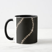 Mug Colliers de perles noir or (Gauche)