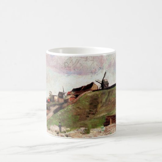 Mug Colline de Montmartre avec carrière par Vincent va (Centre)