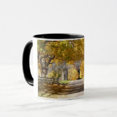 Mug Colline Rd de perdrix dans l'automne (Devant gauche)