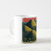 Mug collines de chocolat de Bohol (Devant gauche)
