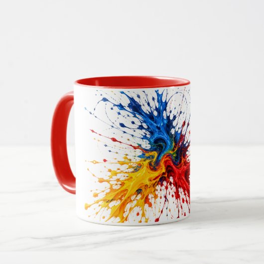 Mug Collision primaire (Devant gauche)