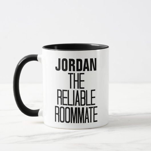 Mug Colocataire fiable (Gauche)