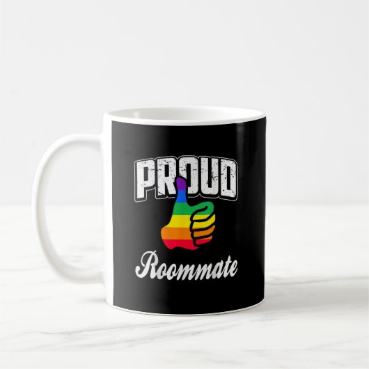 Mug Colocataire Gay Pride (Gauche)