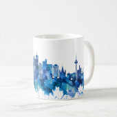 Mug Cologne Allemagne Skyline Blue (Devant droit)