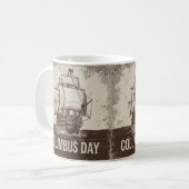Mug Colomb cadeau de jour Idée (Devant gauche)