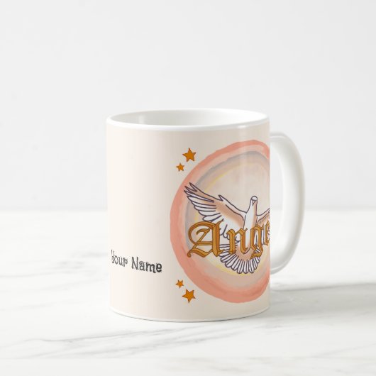 Mug colombe (Devant droit)