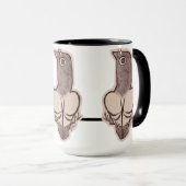 Mug Colombe (Devant droit)