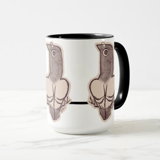 Mug Colombe (Devant droit)