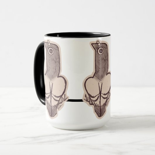 Mug Colombe (Devant gauche)