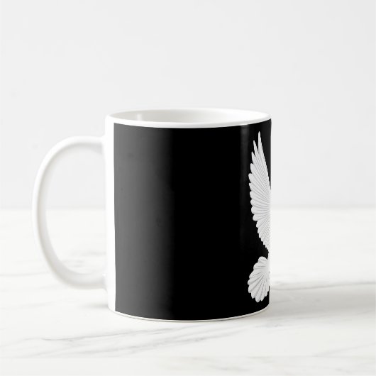 Mug Colombe blanche (Gauche)