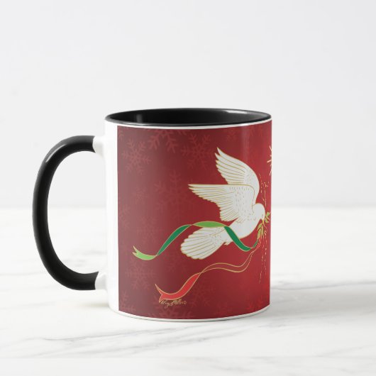 Mug Colombe blanche (Gauche)