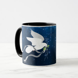 Mug Colombe blanche