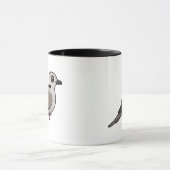Mug Colombe colletée par Eurasien de Birdorable (Centre)