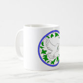 Mug Colombe de la Paix (Devant gauche)