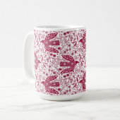 Mug Colombe de la paix (Devant gauche)