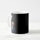 Mug Colombe de la paix Arrêtez Poutine Hands Off Ukrai (Devant gauche)
