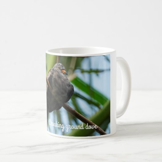 Mug colombe de terrain (Devant droit)