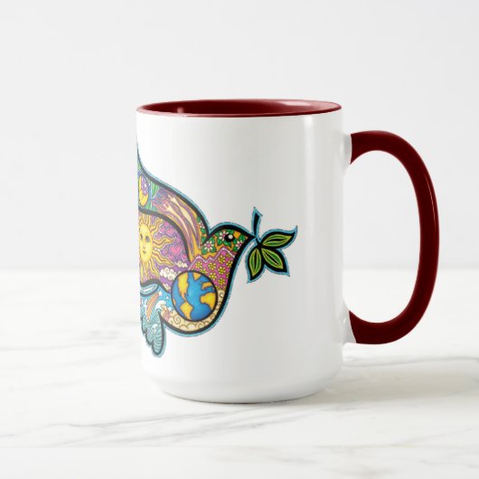 Mug colombe paisible… (Droite)