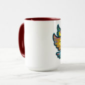 Mug colombe paisible… (Devant gauche)