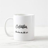 Mug Colombia Skyline Travel Vacation Outfits  (Gauche)