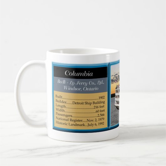 Mug Colombie (Gauche)