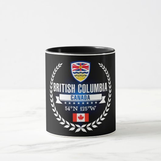 Mug Colombie-Britannique (Centre)