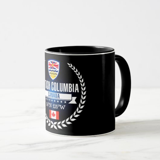 Mug Colombie-Britannique (Devant droit)