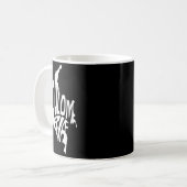 Mug Colombie Carte Graphique des citations Colombie (Devant gauche)