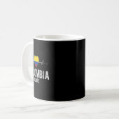 Mug Colombie #libre Colombie Libre Drapeau Colombien P (Devant gauche)