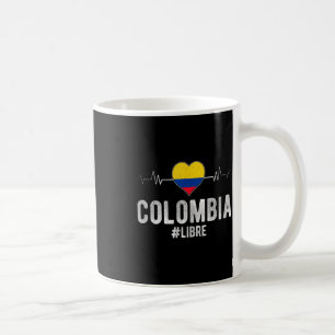 Mug Colombie #libre Colombie Libre Drapeau Colombien P
