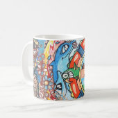 Mug Colombie/Pérou/Mexique Murale artistique inca (Devant gauche)