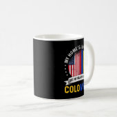 Mug Colombien American Patriot Heart vient de Colombie (Devant droit)