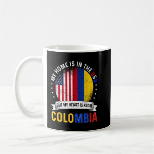 Mug Colombien American Patriot Heart vient de Colombie