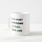 Mug colonel, génial (Devant gauche)