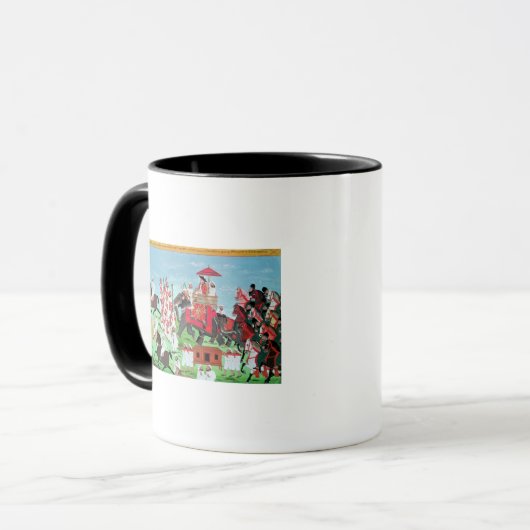Mug Colonel James Todd voyageant par l'éléphant (Devant gauche)