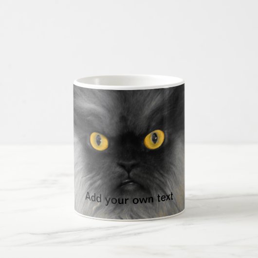Mug Colonel Meow Yellow Eyes (Centre)