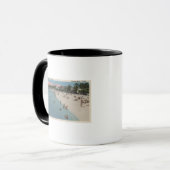 Mug Colonial Beach, VA - Plage de soleil et de baignad (Devant gauche)