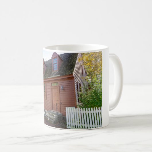 Mug Colonial Williamsburg Virginie (Devant droit)
