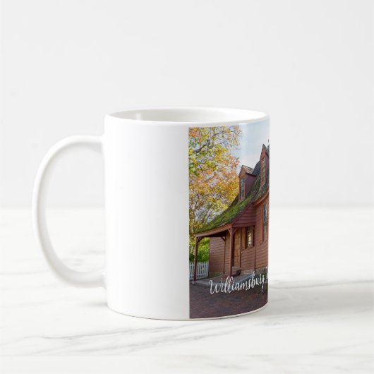 Mug Colonial Williamsburg Virginie (Gauche)