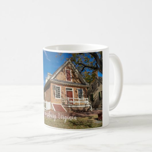 Mug Colonial Williamsburg Virginie (Devant droit)