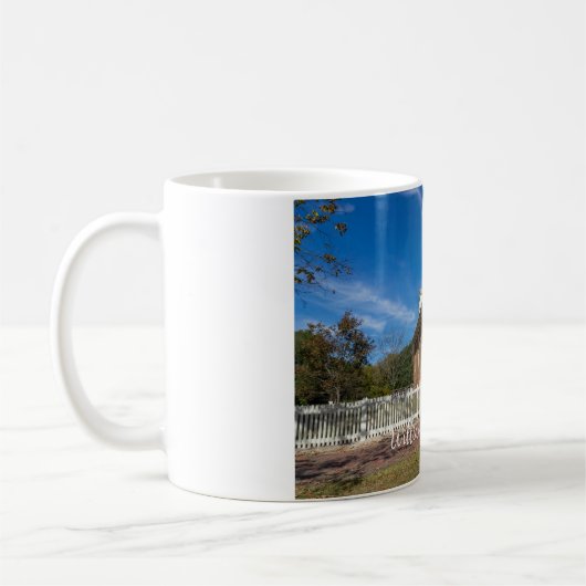 Mug Colonial Williamsburg Virginie (Gauche)