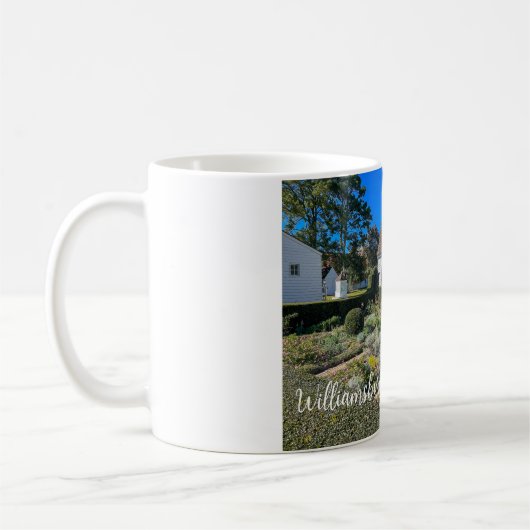 Mug Colonial Williamsburg Virginie (Gauche)