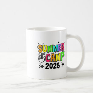 Mug Colonie de vacances 2025 Camping Feu de camp Vacan