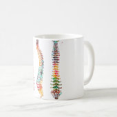 Mug Colonne vertébrale humaine (Devant droit)