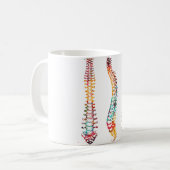 Mug Colonne vertébrale humaine (Devant gauche)