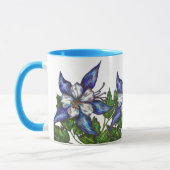 Mug colonnes bleues (Gauche)