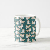 Mug Colons rugueux en vert (Devant droit)