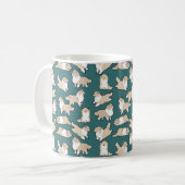 Mug Colons rugueux en vert (Devant gauche)